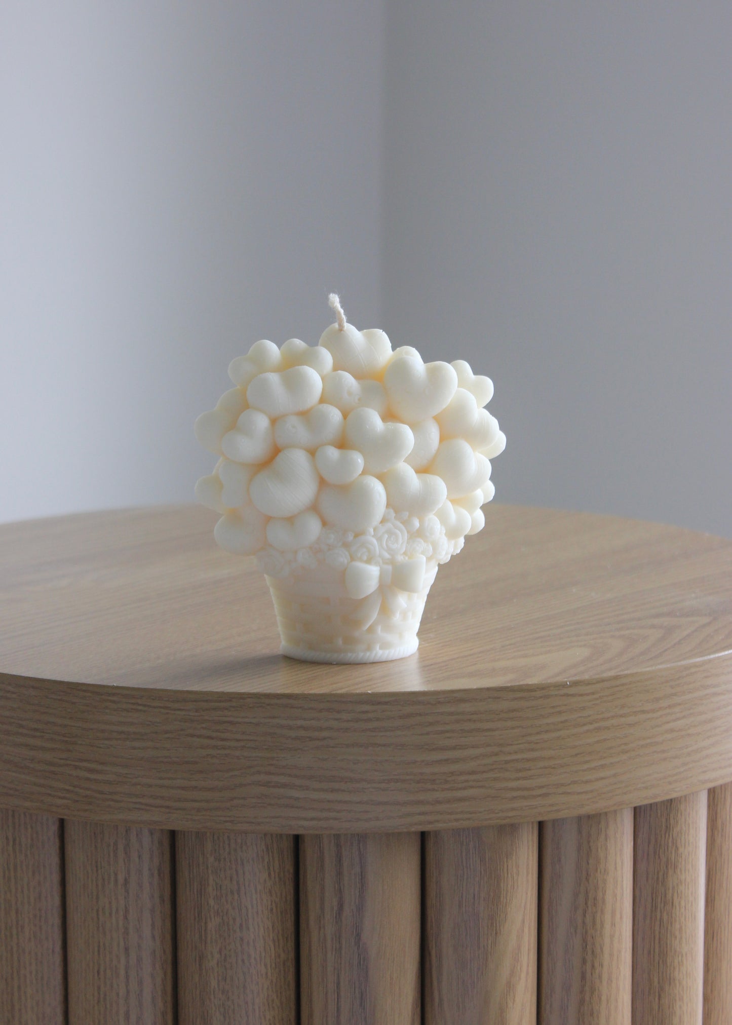 Heart Bouquet candle