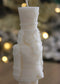 Tall Nutcracker candle