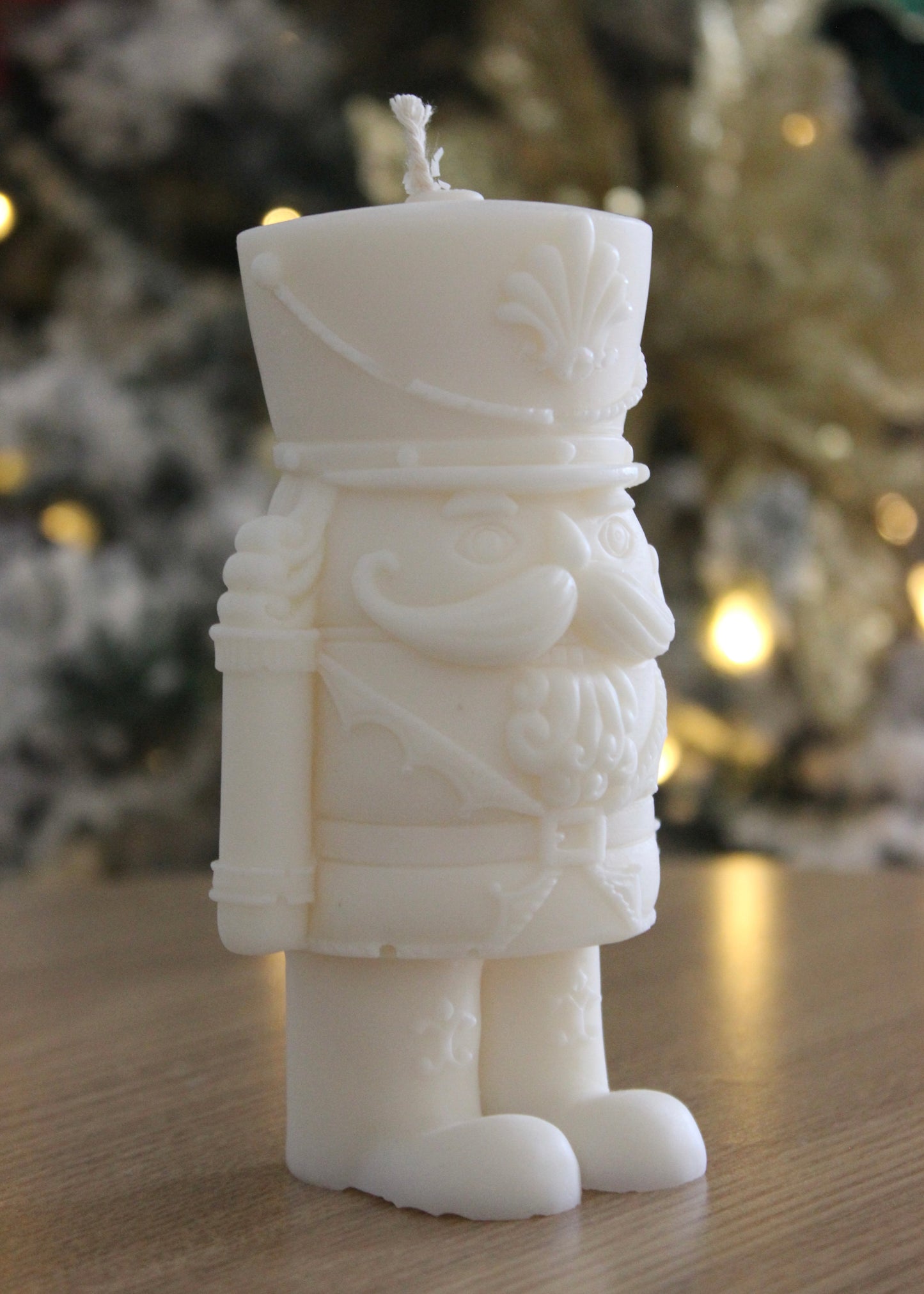 Nutcracker candle