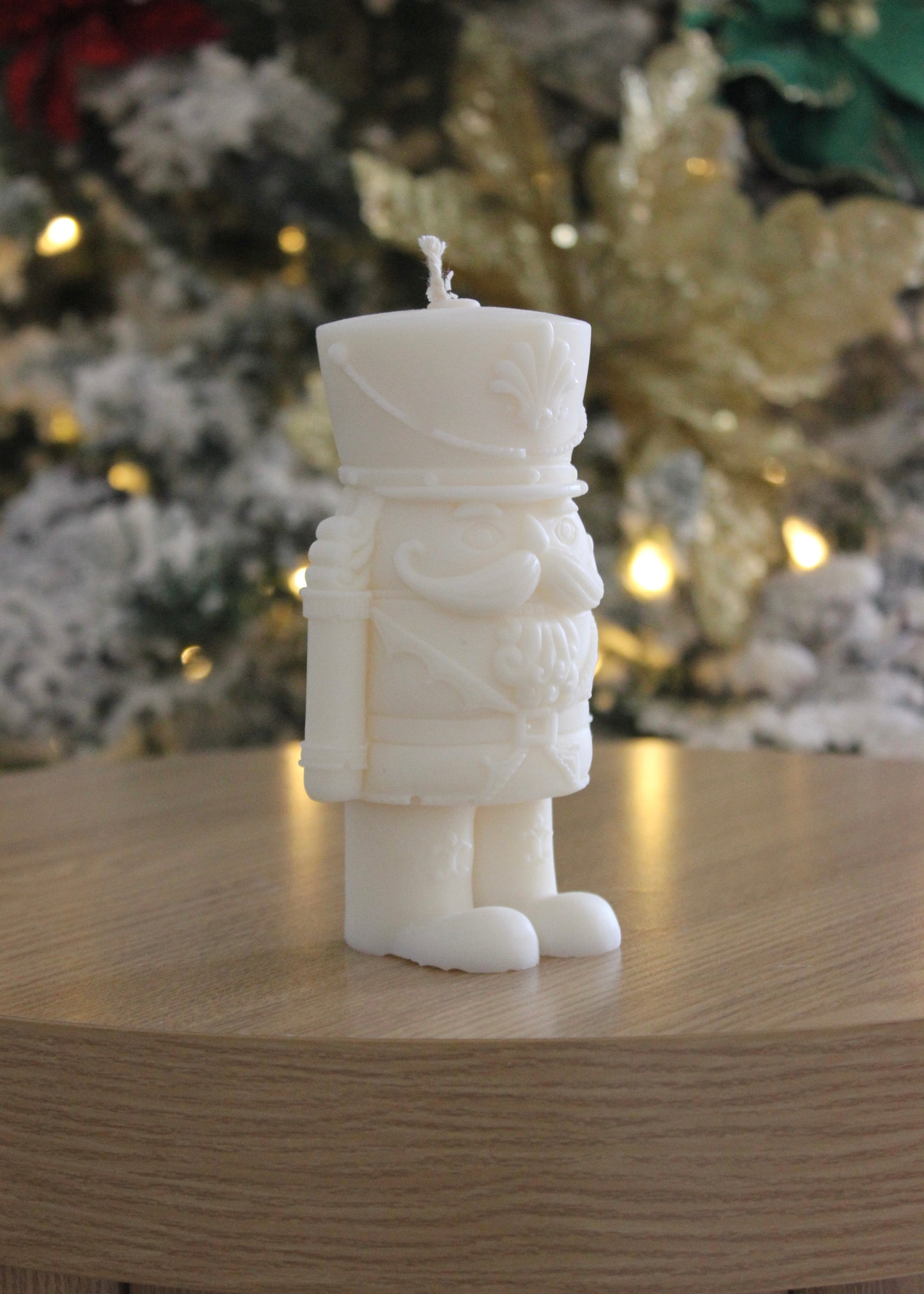 Nutcracker candle