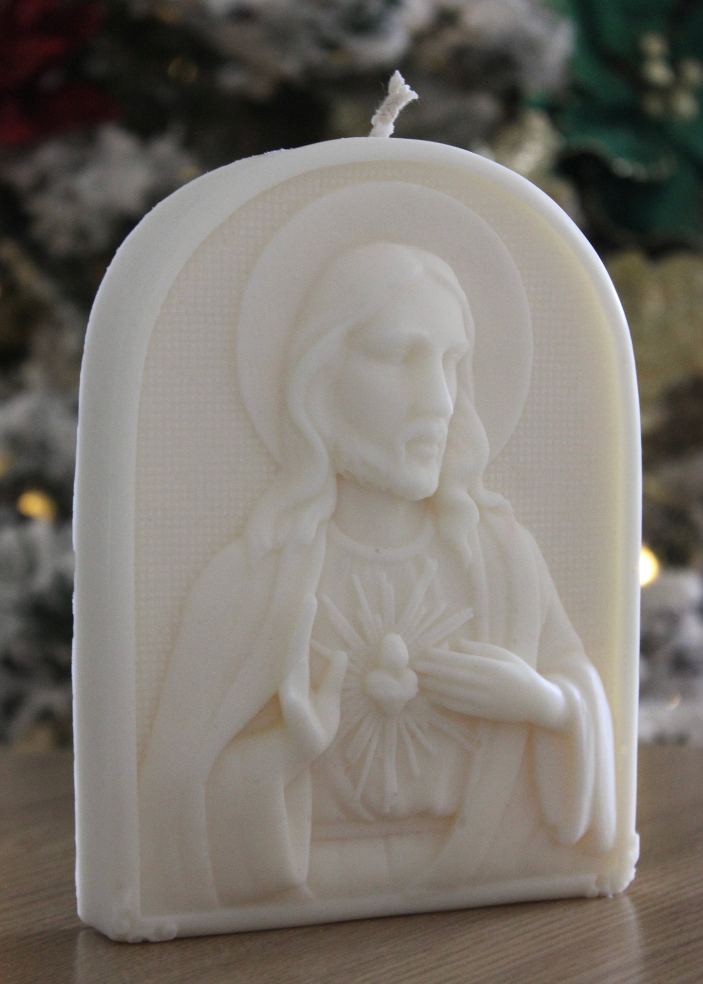 Jesus Plaque candle