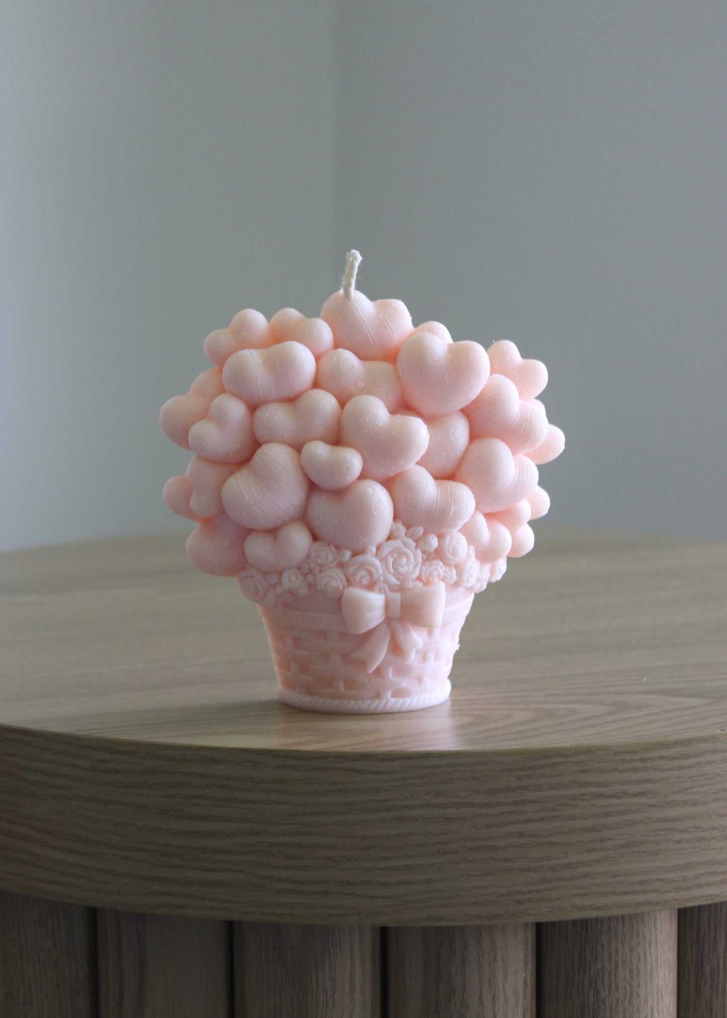 Heart Bouquet candle