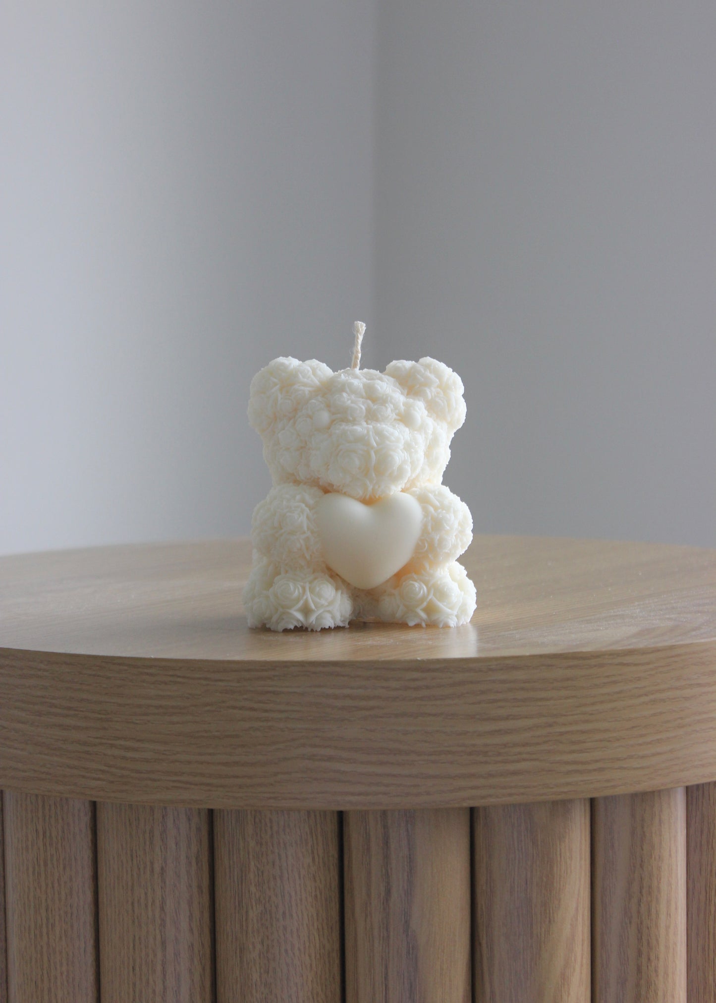 Rose Teddy candle