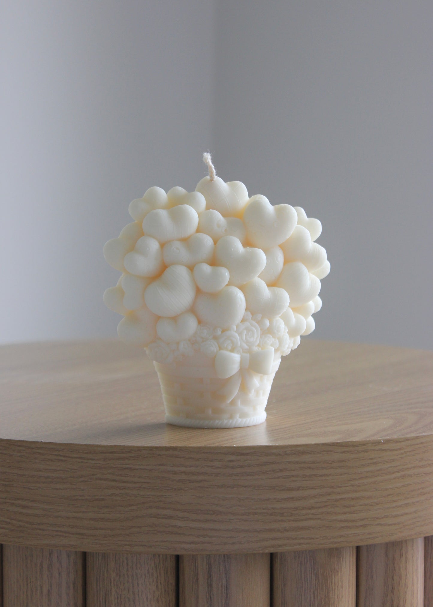 Heart Bouquet candle