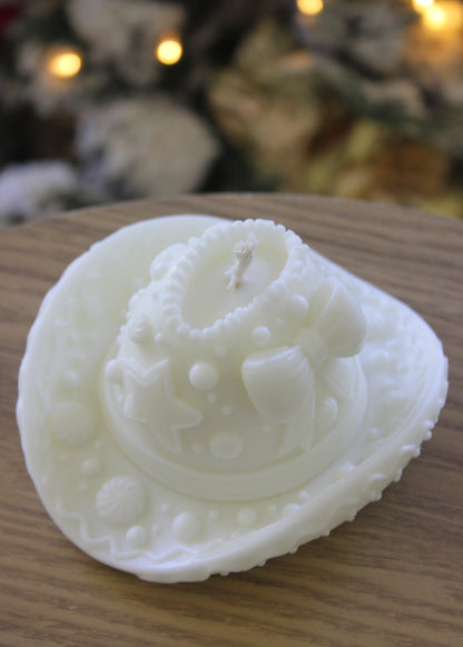 Gingerbread Cowboy candle