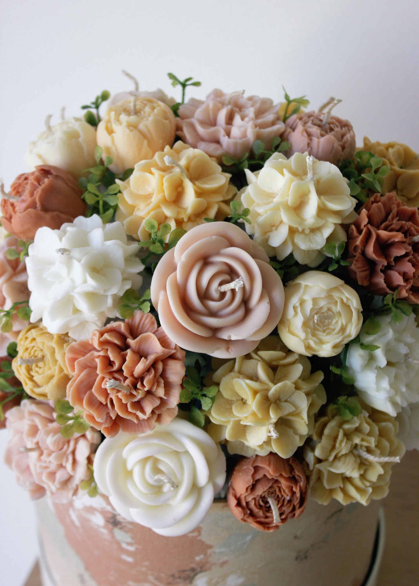 Rustic Candle Bouquet