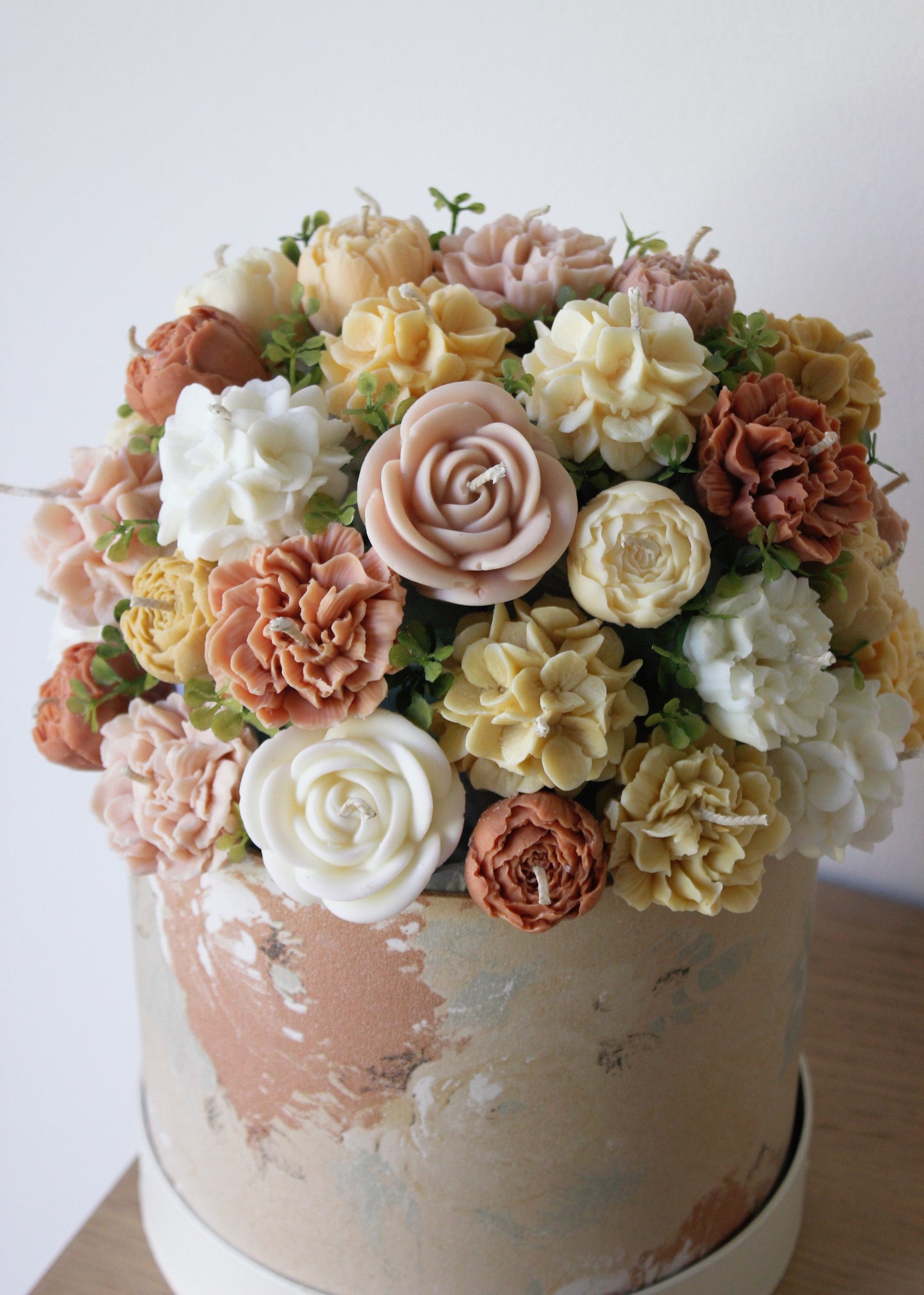 Rustic Candle Bouquet