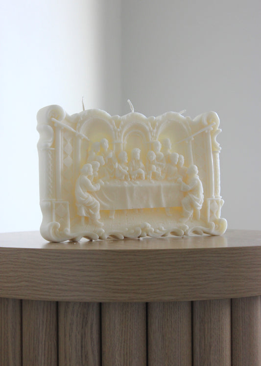 The Last Supper candle