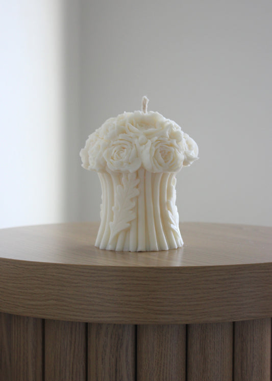 Bouquet candle