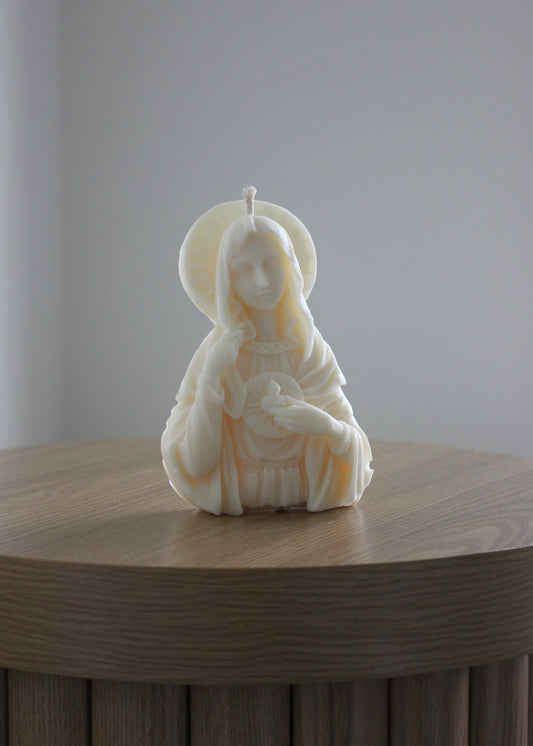 Blessed Mary candle