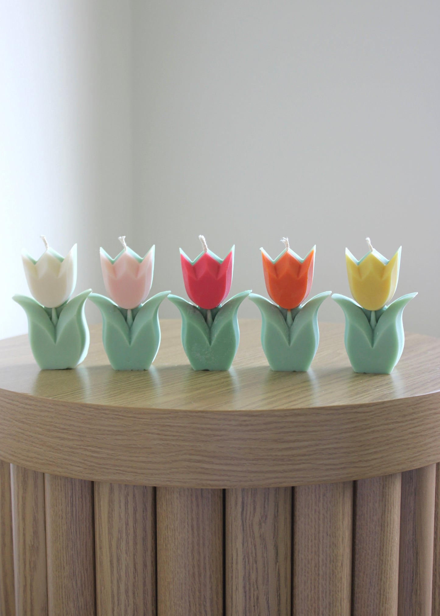 Tulip candle