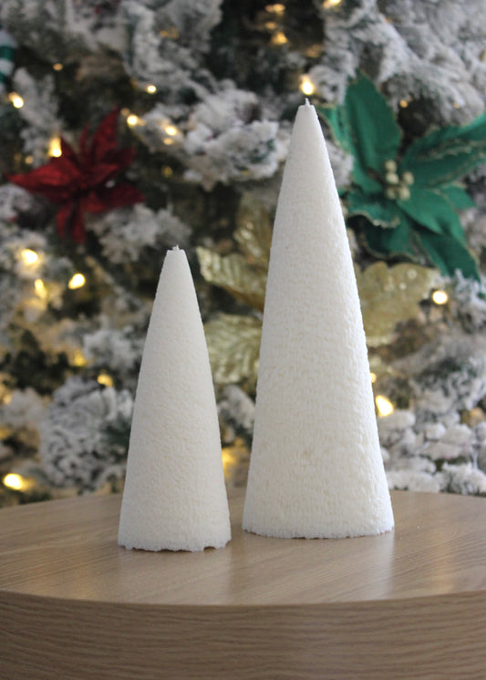 Cone Tree candle set